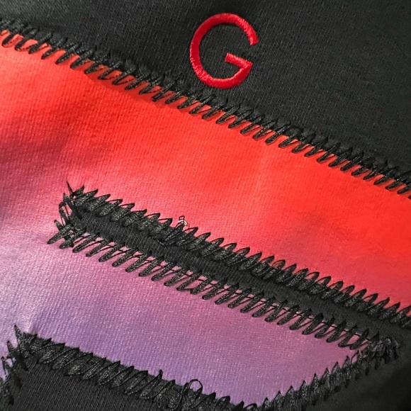 Nike Black and Red “Flight” Zipper Up Hooded Sweatshirt size XL - Picture 4 of 7